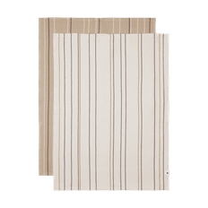 Ferm Living Ito kökshandduk 50x70 cm 2-pack Parchment-cashmere - Beige