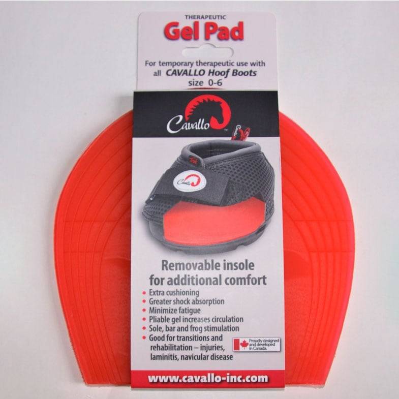 Gel Pad Cavallo Röd