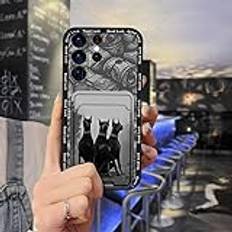 Lulumi-Phone Case For Samsung Galaxy S23 Ultra/SM-S918U, phone pouch mobile phone case Cute cell phone case Card sleeve Graffiti cell phone cover Anti-knock mobile case Durable