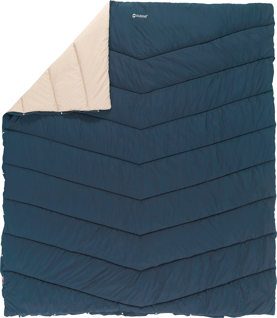 Outwell Caldera Duvet Double Blue, OneSize