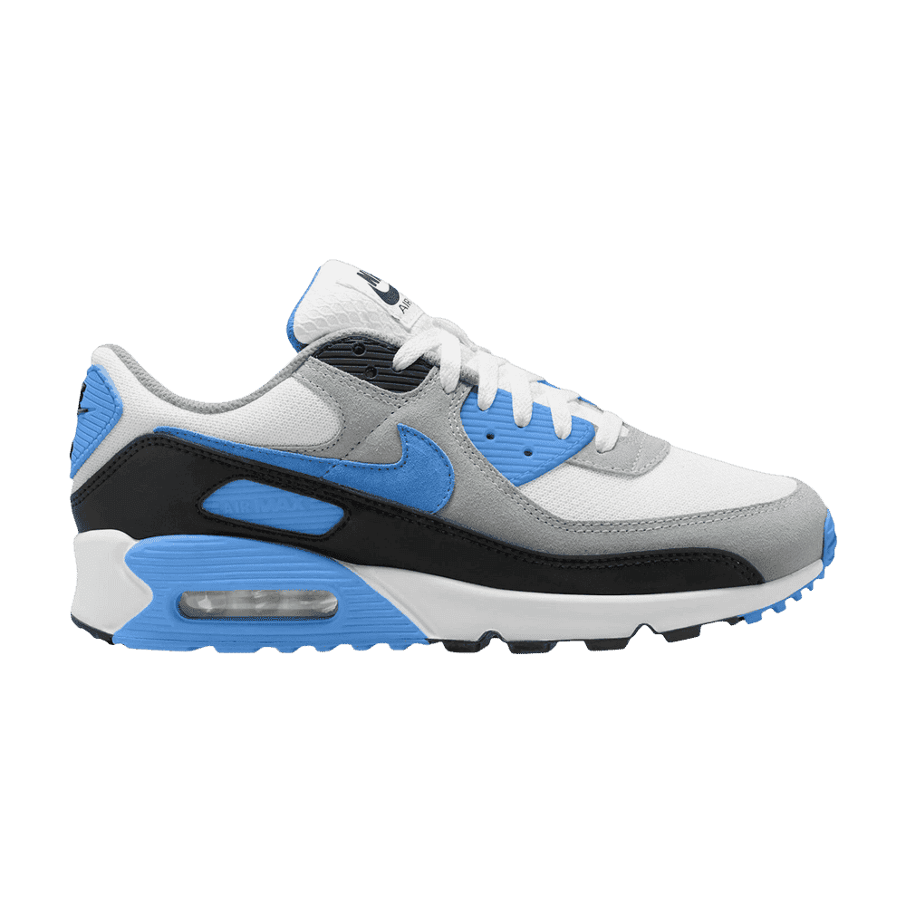 Nike Air Max 90 White Blue Crystal