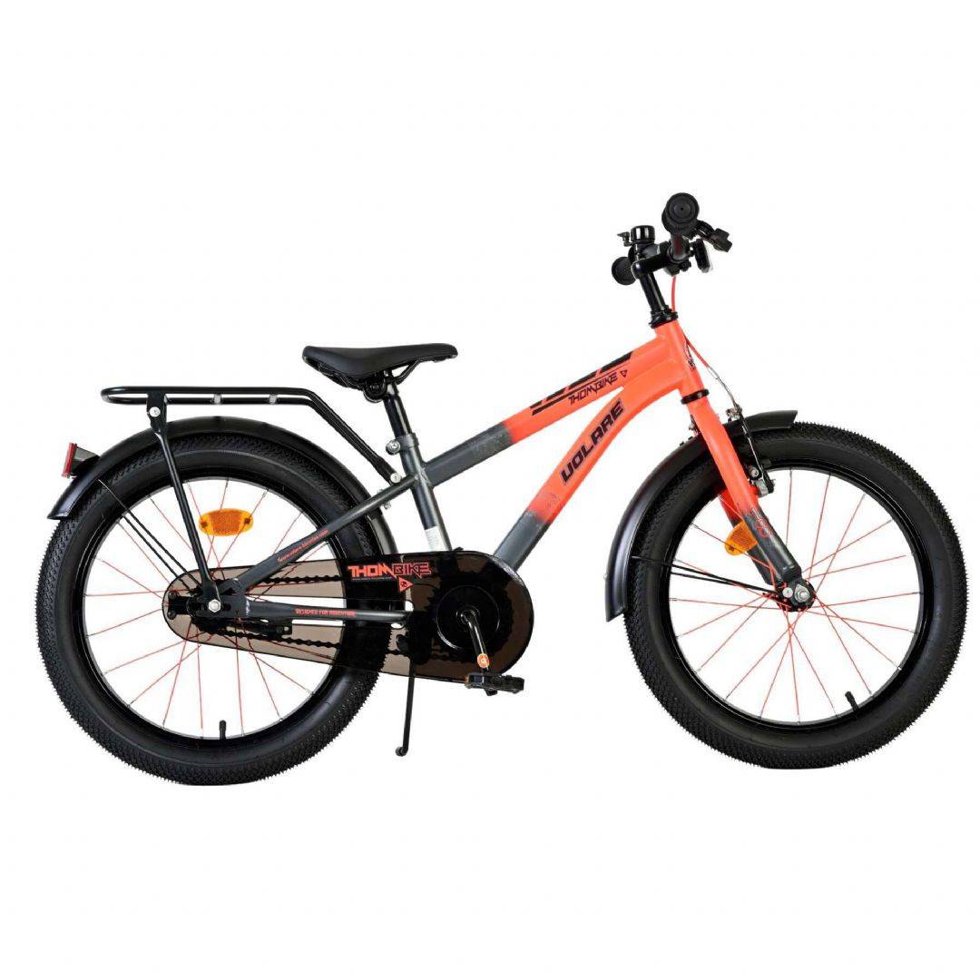 Thombike 18 Tommer Orange og Grå Børnecykel 618604