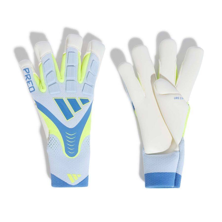 adidas Målvaktshandske Predator Pro Hybrid Ice Cold Precision - Crystal Sky/Gul - ['Blå'] (9)