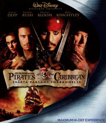 Pirates of the Caribbean: Svarta Pärlans Förbannelse (2-Disc) (Beg)