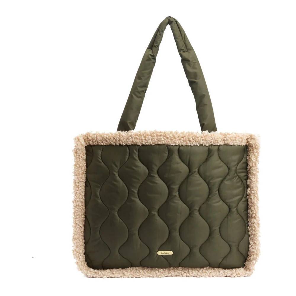 Barbour, Tasker , Dame, Flerfarvet, ONE SIZE, Bomuld, Marnie Quilted Tote Bag