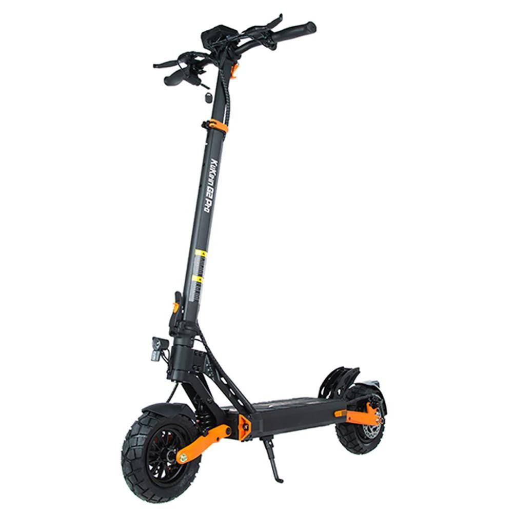 Elektrisk sparkcykel hopfällbar Kukirin 9  250W Motor Stadse-scooter Topphastighet 25 km/h Solida däck 48V 15,6AH Max räckvidd 65 km Svart G2 Pro VMP