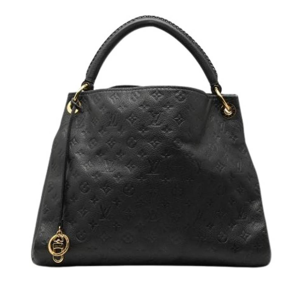 Louis Vuitton Vintage Pre-owned Artsy MM - Vintage - Dame - Blå - ONE SIZE - Uld