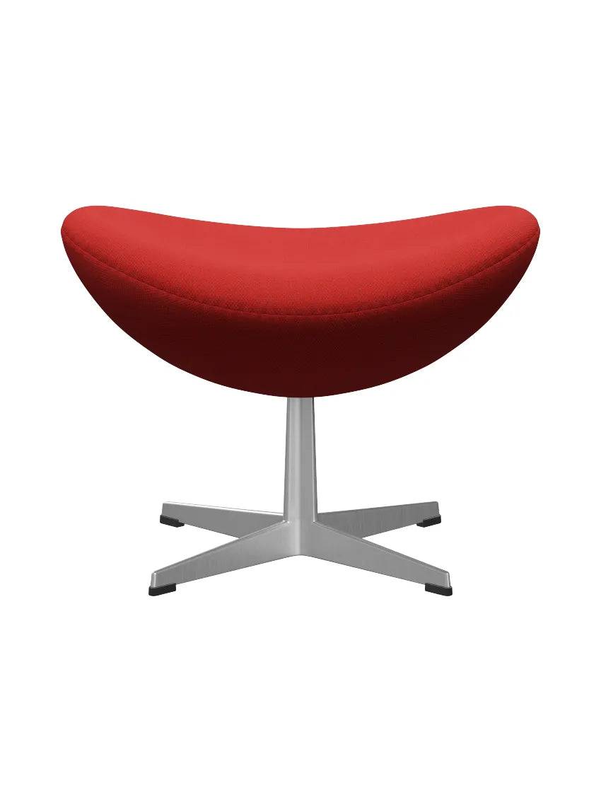 3127 Fodskammel til Ægget af Arne Jacobsen stofgr. 2 Fiord / 571 Red-Brick - Jacobsen Plus