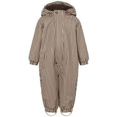 MarMar Regnoverall M Fleece - PU - Orion - Brown Stripe - MarMar - 74 - Regnoverall