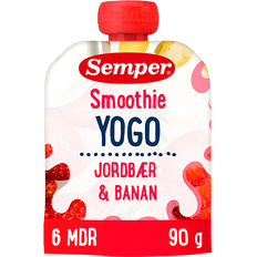 Semper Smoothie Yogo Jordbær 6M (90 g)