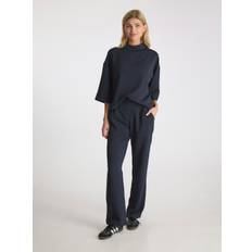 Neo Noir Arlo Crepe Jumpsuit Dam Byxdräkt Stl. 42 - Från Magasin - Navy (42)