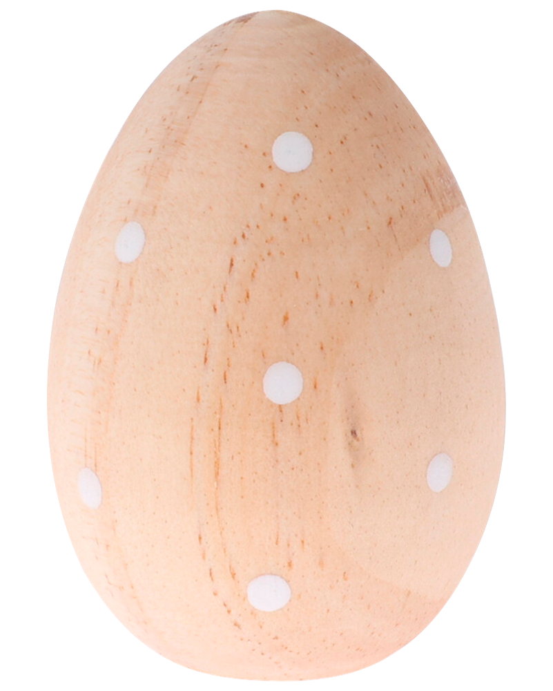 Påskägg i trä - 5,5 cm