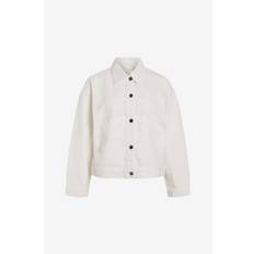 Vila - Cowboyjakke viPal L/S Denim Jacket - Hvid - 36