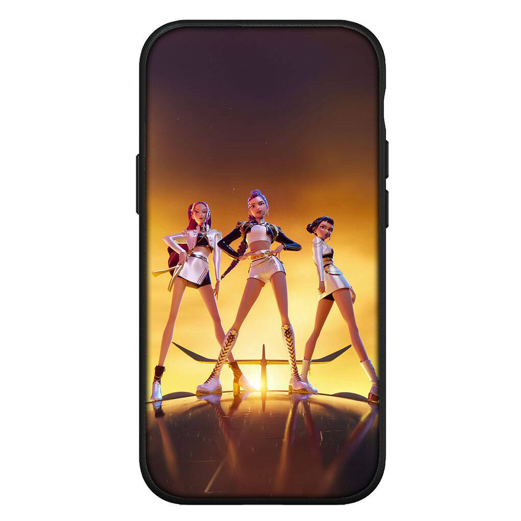 för iPhone 17 16 15 Xiaomi Poco F7 F8 X7 X6 C85 C75 C71 M8 Redmi Note 14 13 12 11 Pro Max 14C 13C A3 A4 Fodral Zoey KPop Rumi Demon Mira Hunters X for Xiaomi Poco X6 Pro