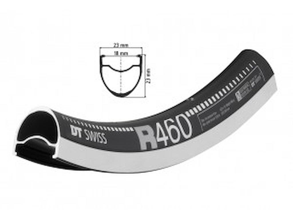 DT Swiss R460 700C Fælg Med 28 Huller.