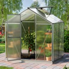 192 x 131 cm Drivhus, 6 mm polycarbonat-pladerne - (GFPV00002)
