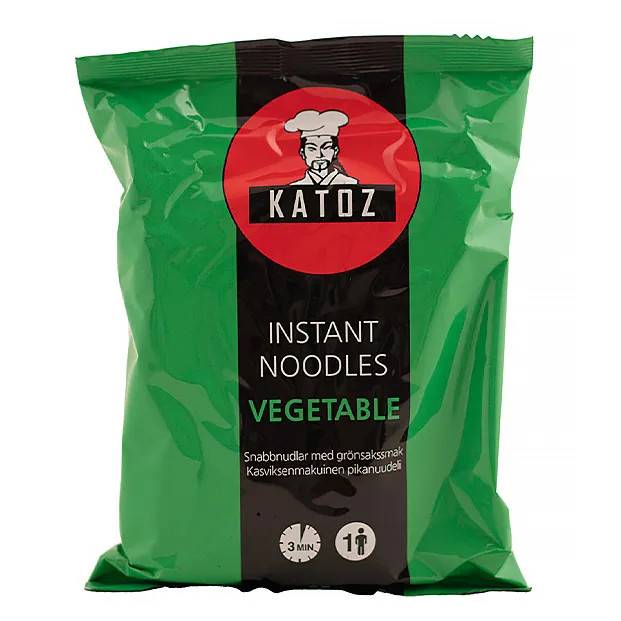 Katoz Snabbnudlar Vegetable 85 gram BF 2026-03-24