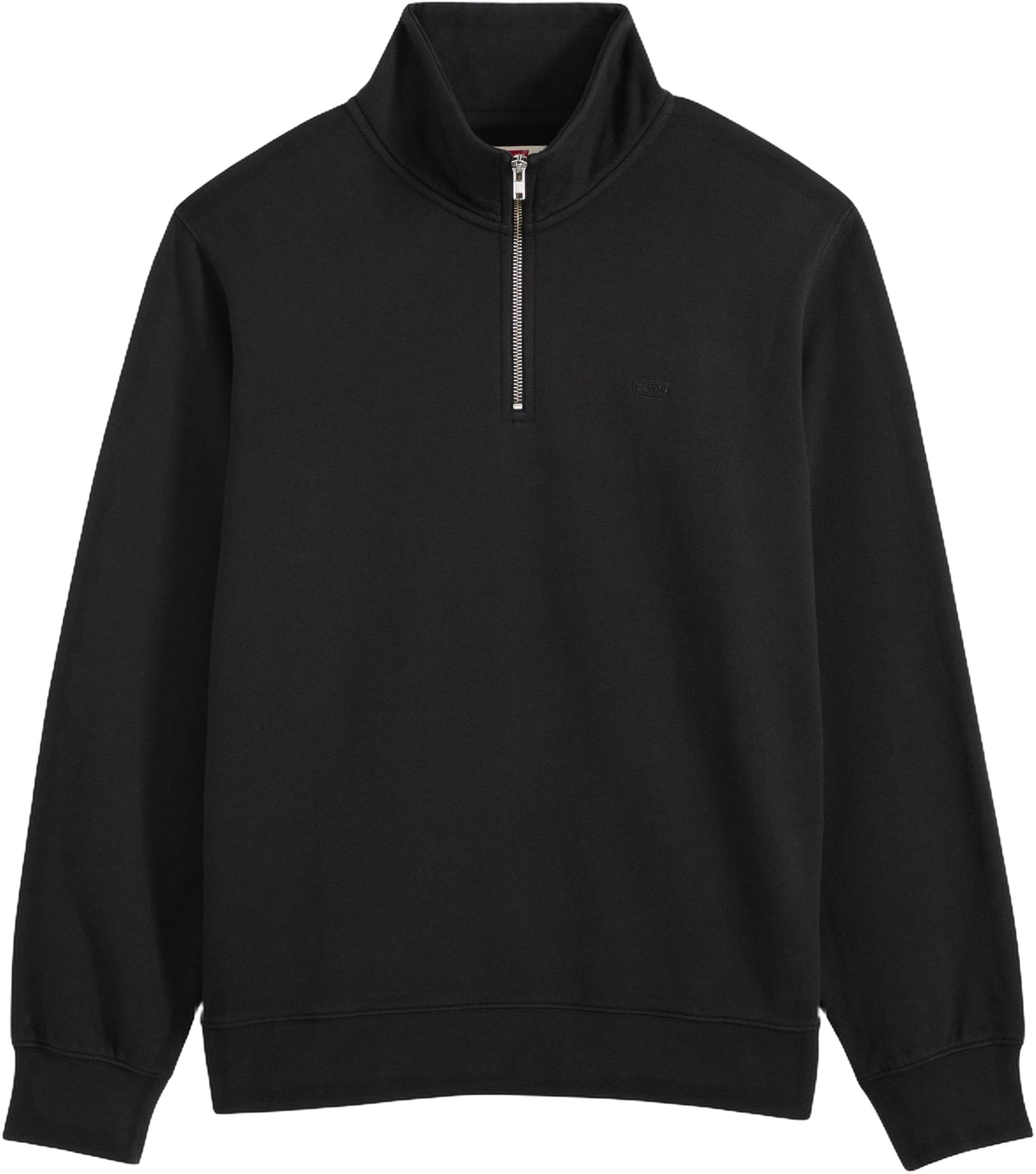 Levi's Original HM Quarter ZIP Minera Herr Polotröjor Stl. L  - Sort (L)