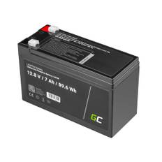 Green Cell LiFePO4 Batteri 12V 12.8V 7Ah