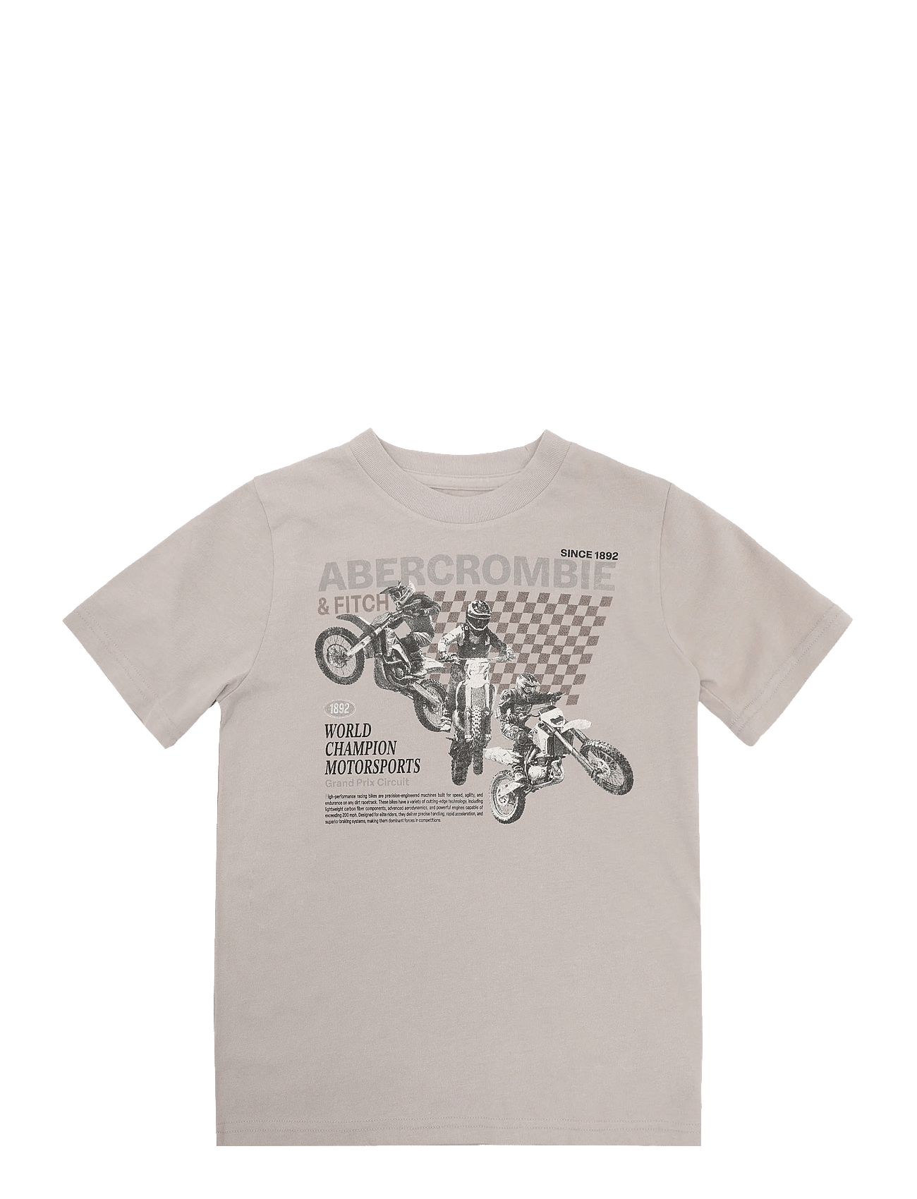Abercrombie Kids Te-S/S Tee - Beige - 140/148