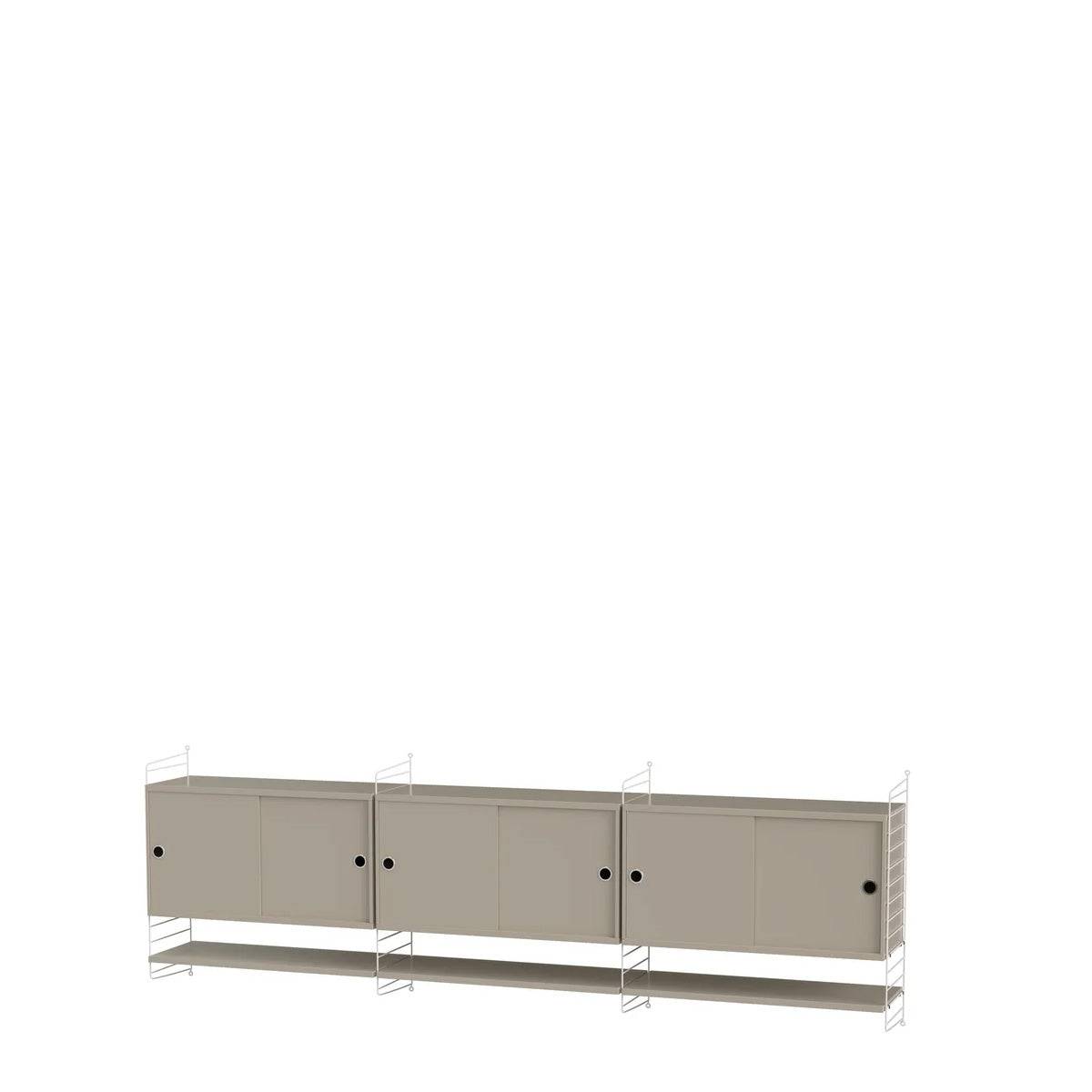 String Living Room E - Beige - Vanger | White