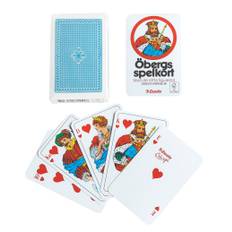 Spelkort Öbergs Poker blå