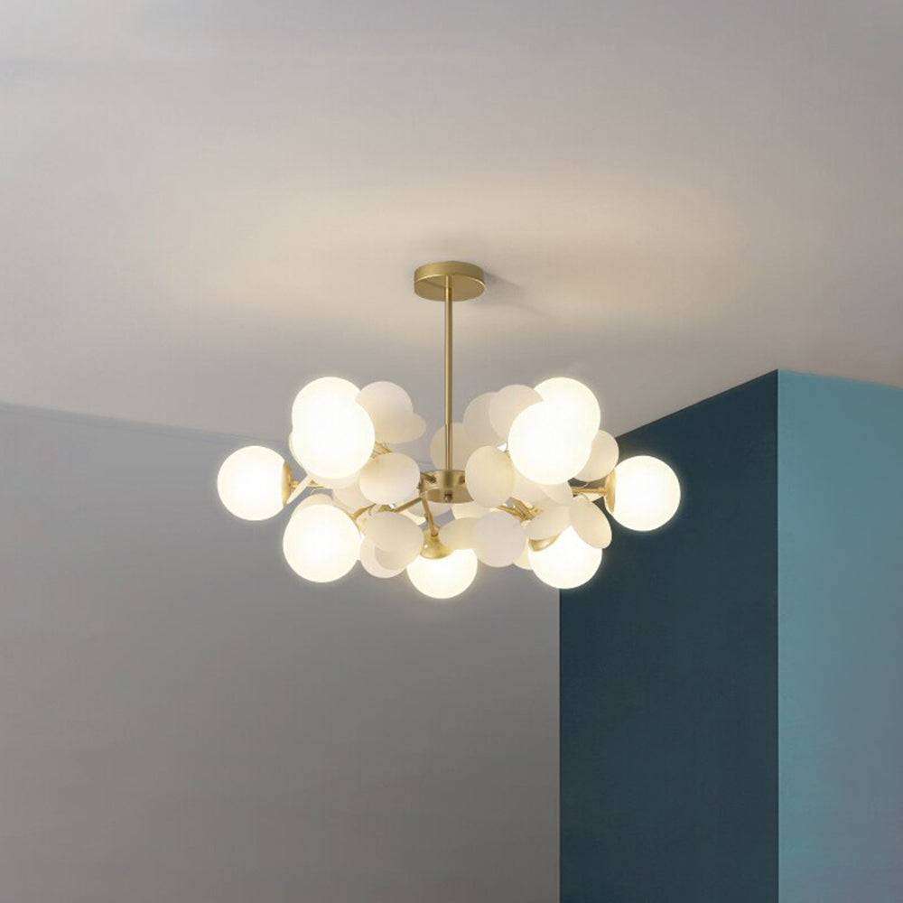ModernBrilliance Lampa - Stilig LED Hänglampa för Alla Utrymmen - Stil 1 D75cm12 / Varm Vit