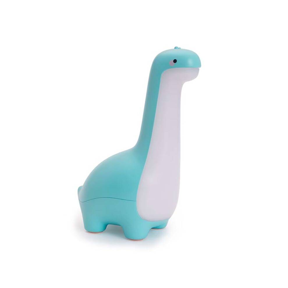 Dinosaur Night Light för Barn - Söt Sänglampa med Ögonskydd, USB-Laddning, Perfekt Rumsdekor Blå