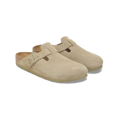 Boston Suede Leather Narrow - Faded Khaki - 39