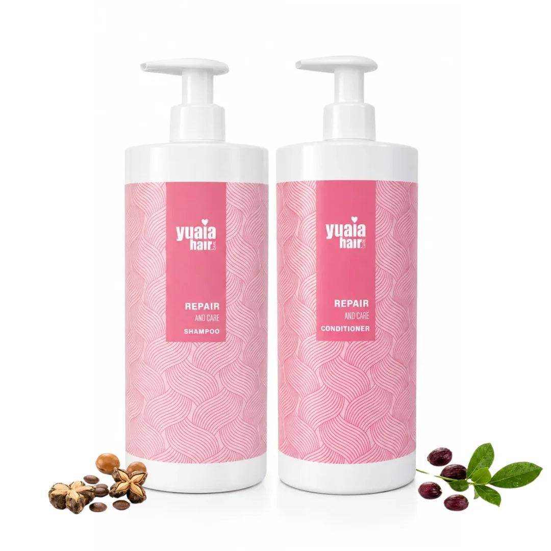 Repair and Care Schampo & Balsam 1000 ml - Sulfatfritt & Silikonfritt
