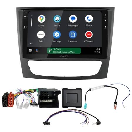 Kenwood DMX80AXS bilstereopakke til Mercedes E-Class W211 och CLS C219