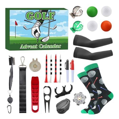 Golf Adventskalender 24 Dagars Samlarbollar Och Peggar