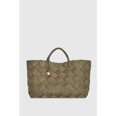 Frankie Woven Tote - Willow
