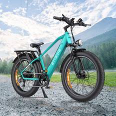 Engwe E26 250W 26" Fat Bike Electric Trekking Bike 48V 16Ah SUV E-Bike - Black