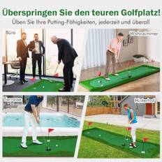 300 x 100 cm Golfputtmatta Golfmatta med träningsmatta för konstgräs för Home Green