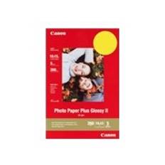 Canon Photo Paper Plus Glossy II PP-201 - Högblank - 270 mikrometer - 100 x 150 mm - 260 g/m² - 5 ark fotopapper - för PIXMA iP2600, iP2700, iP3500, iP4500, iX7000, MG8250, MP220, MP520, MX7600, MX850, TS7450