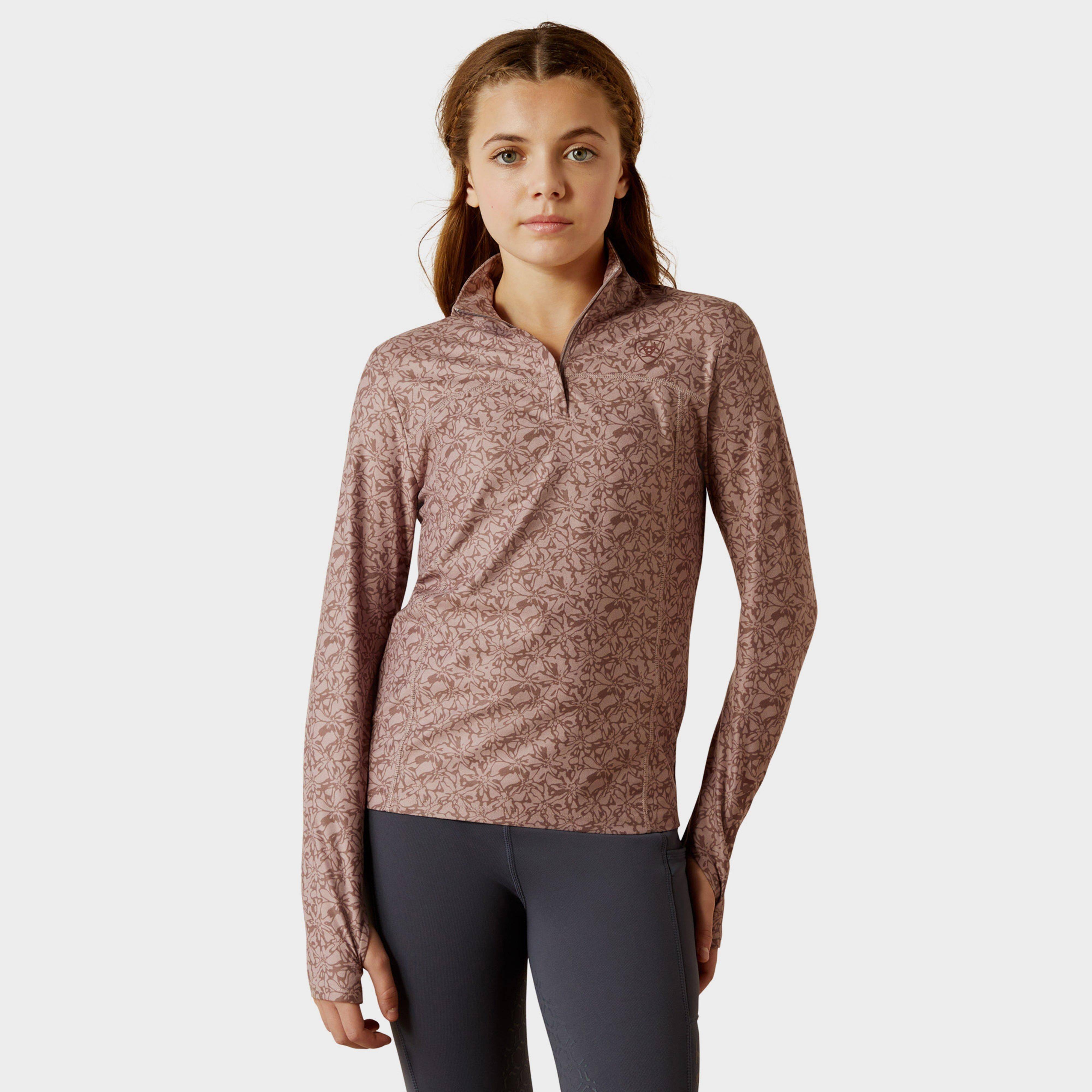 Ariat Kids Lowell 3.0 1/4 Zip Base Layer, Abstract Floral