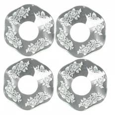 Ljusmanschetter 4-pack i vågigt...