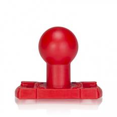 Oxballs Trainer Slider Plug B Red, silicone butt plug 7 x 3.8 cm