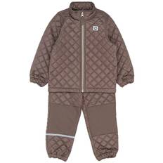 Mikk-Line Termokläder - Quiltad - Chocolate Chip - Mikk-Line - 1½ år (86) - Termokläder