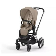 Cybex Priam LUX Sittvagn CHROME/ BLACK Chassi COZY BEIGE (G4)