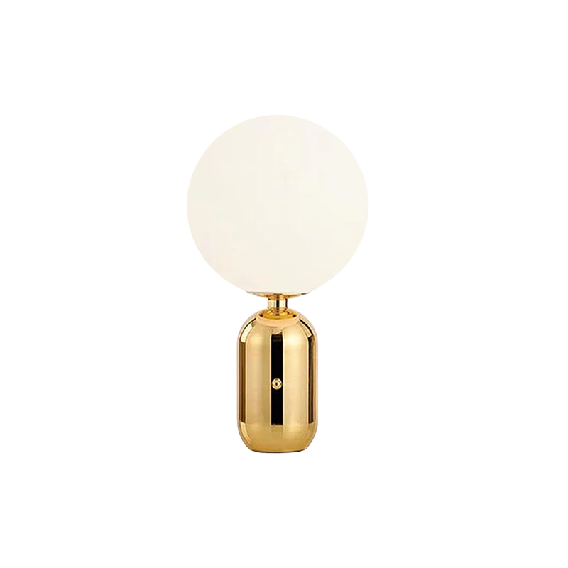 SphericalStyle - Elegant Bollsformat Lampa för Våra Rum - Guld / 15cm / Varm vit