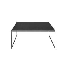 SQUARE Soffbord – Silver / Black Oak