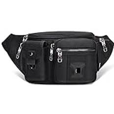 TJHRJTY Slingväska Men's Chest Bag Cross Body Bag Men's Small Shoulder Bag Outdoor Sports Bag Men's Mobile Phone Bag(B)