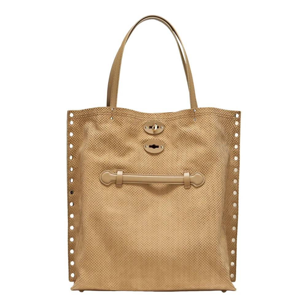 Zanellato Tote Bag - Tasker - Dame - Beige - ONE SIZE - Uld