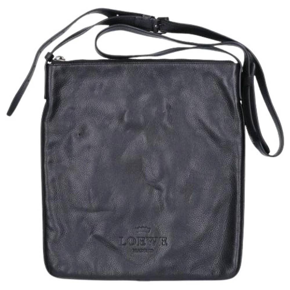 Loewe Pre-owned Pre-owned Messenger Bag - Vintage - Herre - Sort - ONE SIZE - Uld