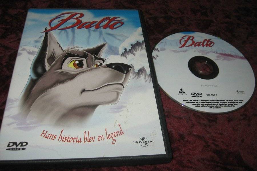 BALTO (SVENSKT TAL) DVD