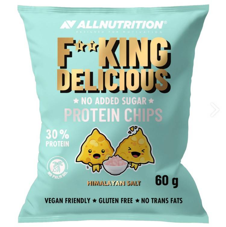 Allnutrition - Fitking Delicious Protein Chips, Himalayan Salt - 60g