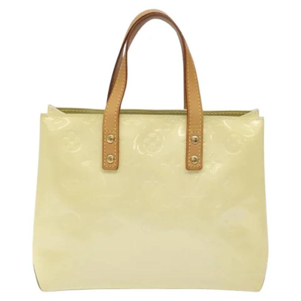 Louis Vuitton Vintage Pre-owned Laeder louis-vuitton-tasker - Vintage - Dame - Beige - ONE SIZE - Tyl