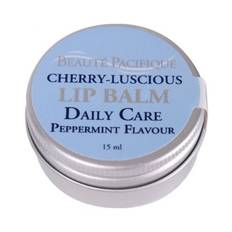 CHERRY-LUSCIOUS LIP BALM DAILY CARE, PEPPERMINT FLAVOUR